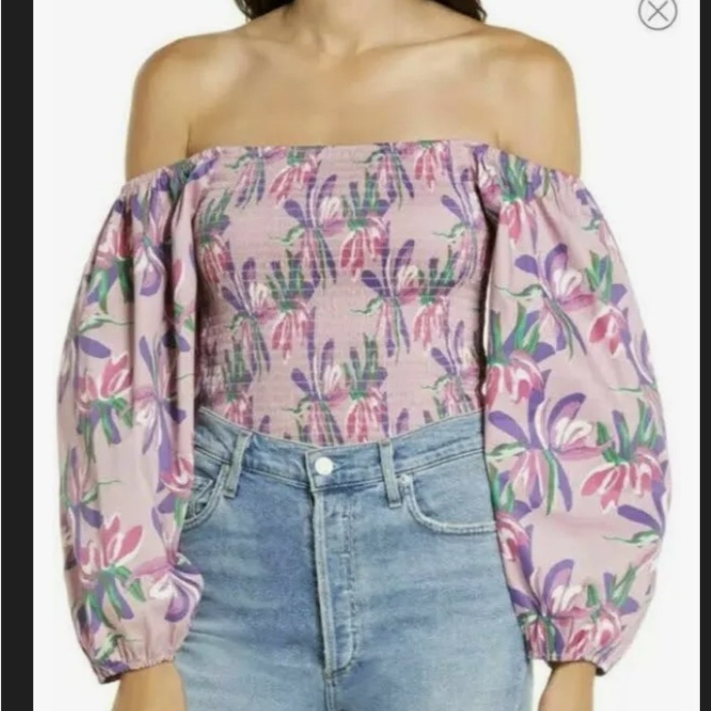 Floral Off-Shoulder Top